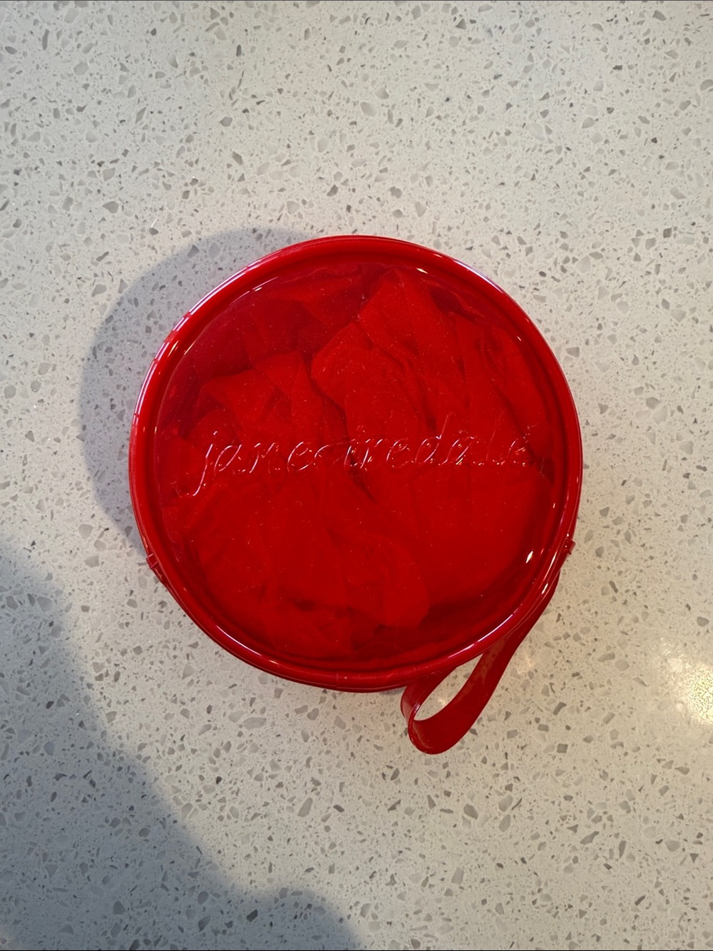 Jane Iredale | Red Summer Jelly Bag
